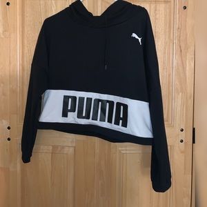 Puma cropped hoodie
